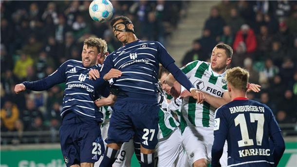 HSV gewinnt in der Nachspielzeit durch Elfmeter in Münster Der HSV hatte bei Aufsteiger Münster viel Mühe.