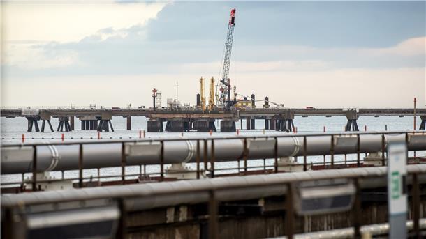 Der Importterminal für Flüssigerdgas (LNG) ist einsatzbereit.