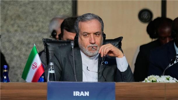 Der Iran will laut Außenminister Araghtschi nicht verhandeln, solange Israels Angriffe andauern.