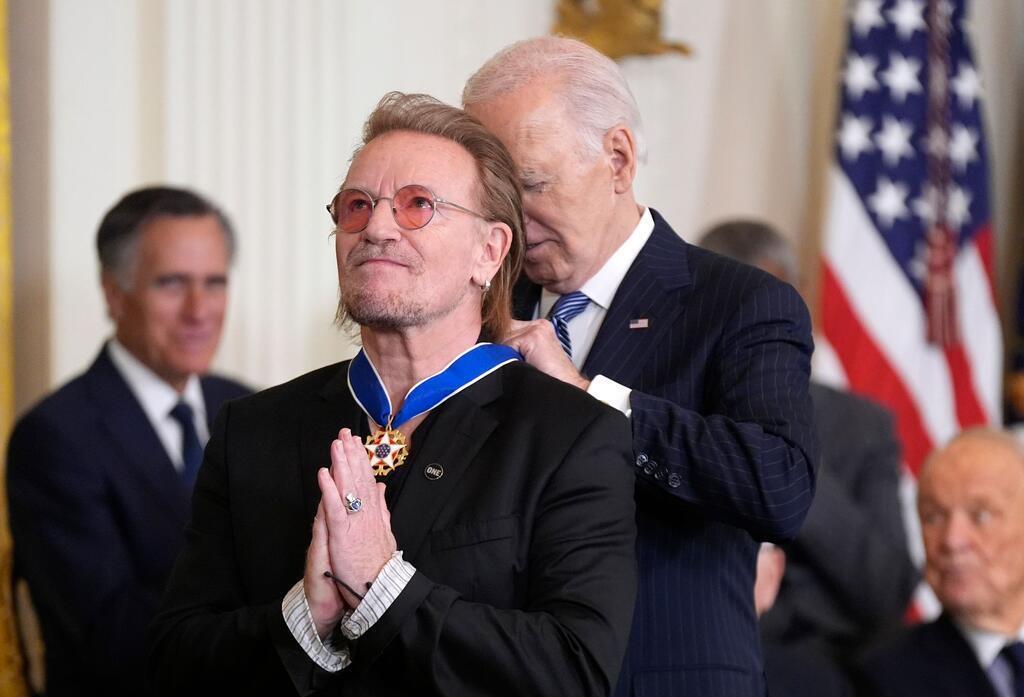 Der irische Musiker wurde von Joe Biden mit der Freiheitsmedaille - der höchsten zivilen Auszeichnung der Vereinigten Staaten geehrt. (Archivbild)
