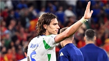 Der italienische EM-Star Riccardo Calafiori spielt künftig in England.