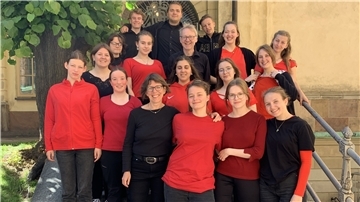 Der Jugendchor der Christuskirche freut sich, in Bremerhaven sein Stockholm-Programm vorstellen zu können.