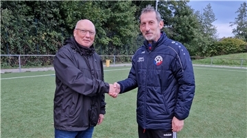 Wilfried Röglin mit Hakan Cengiz