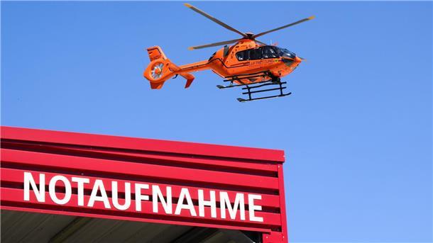 Siebenjähriger auf Tretroller bei Unfall schwer verletzt Der Junge wurde per Hubschrauber in ein Krankenhaus gebracht. (Symbolbild)