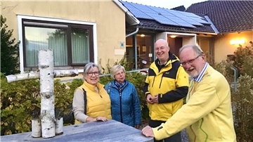 Der Kirchenvorstand der Leherheider Gemeinde.