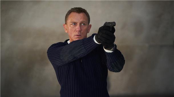 Dieses undatierte Filmfoto zeigt Daniel Craig, der als James Bond im neuen Bond-Film "No Time To Die" spielt.