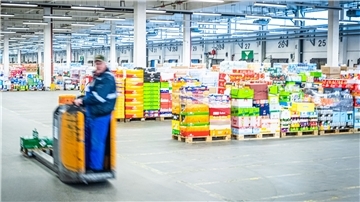 Der Lebensmittelgroßhändler Aldi schließt Ende 2020 sein Zentrallager in Beverstedt.