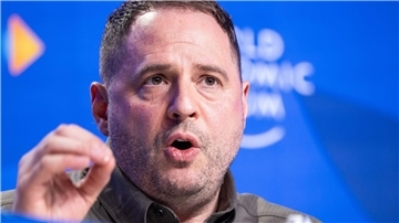 Der Leiter des ukrainischen Präsidialamtes Andrij Jermak sieht Fortschritte in Davos.