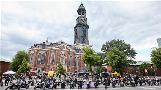 Der letzte traditionelle Hamburger Motorradgottesdienst soll 2025 stattfinden.