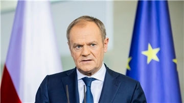 Der Ministerpräsident von Polen: Donald Tusk.