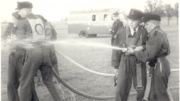 Feuerwehr in den Nachkriegsjahrzehnten
