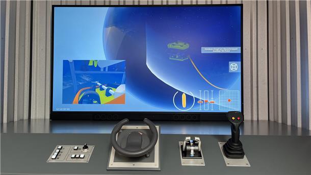Der neue Simulator „Expedition ins Eis“ befindet sich bis Ende Mai in der Testphase.