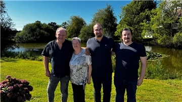 Neuer der Vorstand AWO Unterweser (von links): Christian Plutat, Angelika Czenkusch, Stefan Seidl und Torben Hafenegger.