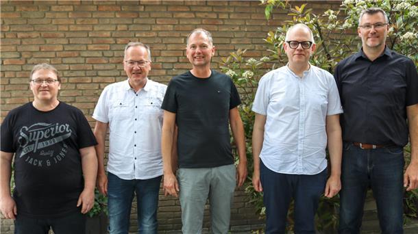 Der neue Vorstand der Bäcker-Innung des Kreises Rotenburg: Rainer Knorr (von links), Cord Blanck, Carsten Fricke, Ole Petscheleit und Gerald Gilbert.