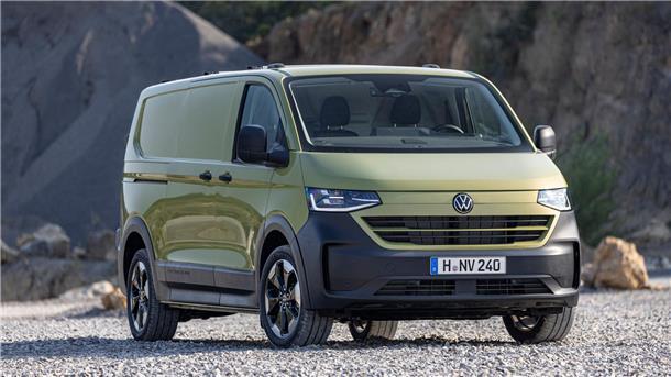 Der neue VW Transporter wird auf der Messe IAA Transportation erstmals gezeigt. (Handout-Foto)
