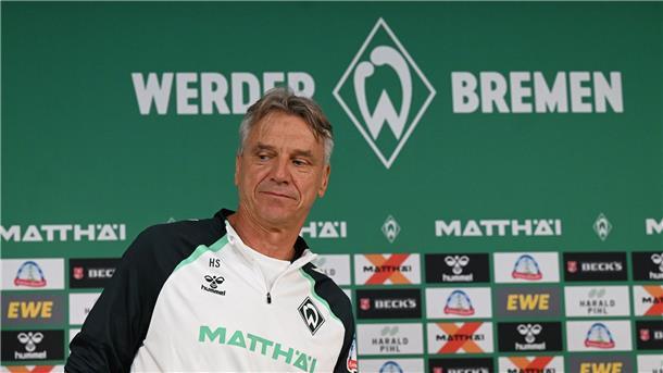 Steffen bestätigt Werder-Interesse an Wanner und Asllani Der neue Werder-Trainer Horst Steffen.