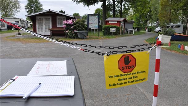 Der Nordenhamer Campingplatz nimmt seinen Betrieb unter strengen Auflagen wieder auf.