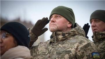 Der Oberbefehlshaber der ukrainischen Streitkräfte: Walerij Saluschnyj.