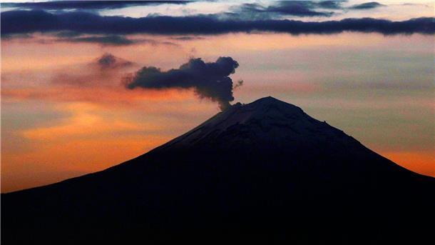 Der Popocatépetl - hier ein Foto aus dem Jahr 2019 - zählt zu den aktivsten Vulkanen Mexikos.