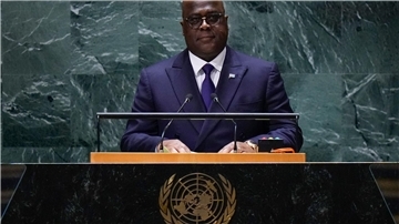 Der Präsident der Demokratischen Republik Kongo, Félix Tshisekedi. (Archivbild)