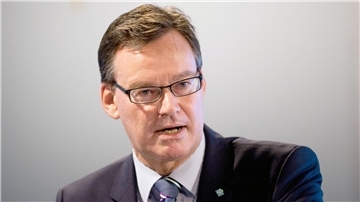 Der Präsident des Bundesverbands deutscher Wohnungs- und Immobilienunternehmen (GdW): Axel Gedaschko.