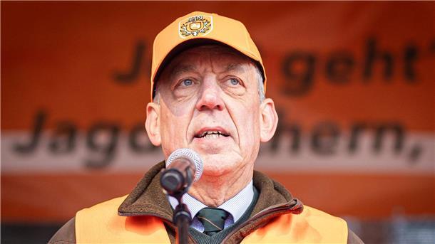 Appell zur Seuchenbekämpfung: Auffällige Wildschweine melden Der Präsident des Deutschen Jagdverbandes, Helmut Dammann-Tamke, empfiehlt Bürgern, krank erscheinende Wildschweine zu melden. (Archivbild)