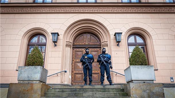 Der Prozess in Celle findet unter erhöhten Sicherheitsvorkehrungen statt. (Archivbild)