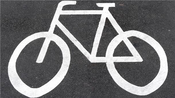 Radweg-Symbol