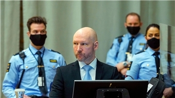 Der Rechtsterrorist Anders Behring Breivik war 2012 zur damaligen Höchststrafe verurteilt worden.