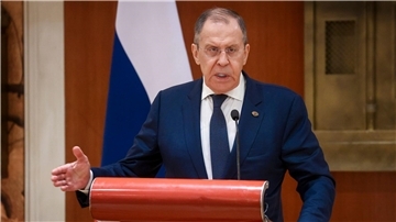Der russische Außenminister Lawrow hat sich am Rande des G20-Treffens der Außenminister auch mit seinem US-Amtskollegen Blinken getroffen.