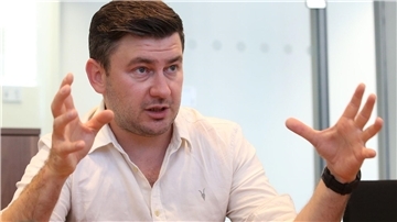 Der russische Kultautor Dmitry Glukhovsky schildert in seinem neuen Buch „Wir. Tagebuch des Untergangs“, wie seine Heimat unter Kremlchef Wladimir Putin auf den Abgrund zusteuert. (Archivbild)