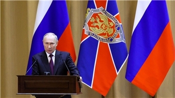 Der russische Präsident Wladimir Putin hat den nationalen Sicherheitsrat einberufen.