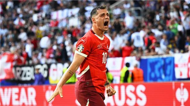 Xhaka hat trotz Muskelfaserriss gespielt Der Schweizer Granit Xhaka spielte das EM-Viertelfinale wohl mit einer leichten Verletzung.