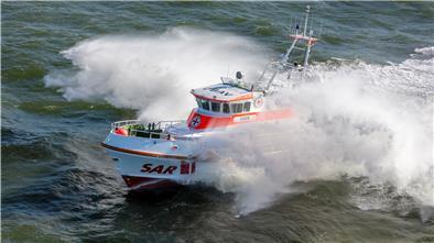 Der Seenotrettungskreuzer „Eugen“ gehört zur Flotte der Deutschen Gesellschaft zur Rettung Schiffbrüchiger (DGzRS).