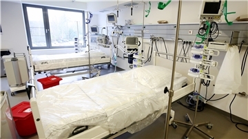 Zimmer in einem Krankenhaus, Intensivstation.