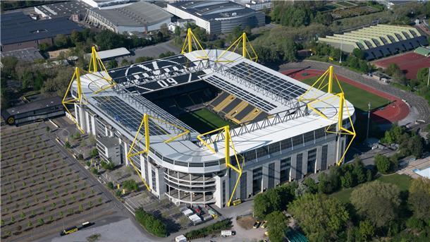 Der Signal Iduna Park, Stadion von Borussia Dortmund.