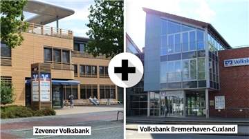 Der Sitz der neuen Volksbank im Elbe-Weser-Dreieck wird weiterhin Zeven und Beverstedt sein.