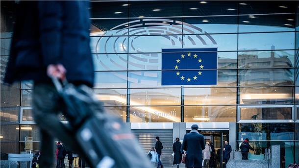 Der Sitz des Europäischen Parlaments in Brüssel.