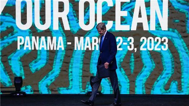 Ozean-Konferenz: EU erhöht Ausgaben Der Sondergesandte des US-Präsidenten Joe Biden für Klimafragen: John Kerry.
