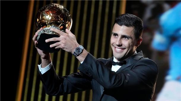 Der Spanier Rodri gewann in diesem Jahr bereits den Ballon d’Or.