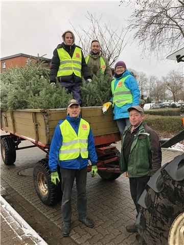 Der SPD-Ortsverein Börde Sittensen lädt zum Einsammeln von Weihnachtsbäumen ein.