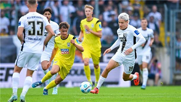Der SSV 1846 Ulm hat den ersten Saisonsieg in der 2. Bundesliga gefeiert.