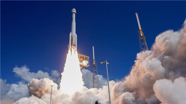 Versagen des „Starliner“ - Wie kehren die Astronauten heim? Der Starliner hatte auf dem Hinweg zur ISS Probleme. (Archivbild)