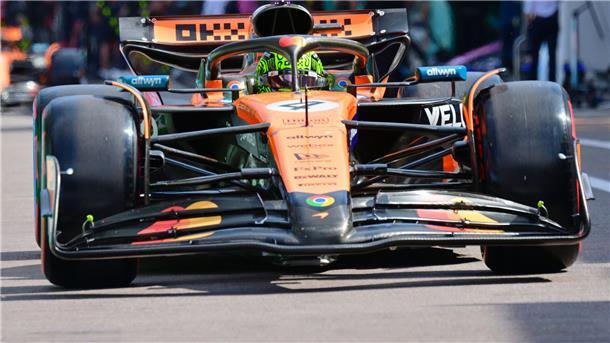 Der Streitpunkt in Großaufnahme: McLarens bisheriger Frontflügel