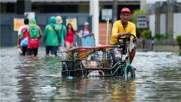 Sturm „Trami“: Zahl der Toten auf den Philippinen steigt Der Sturm könnte noch einmal auf die Philippinen zurückkehren.