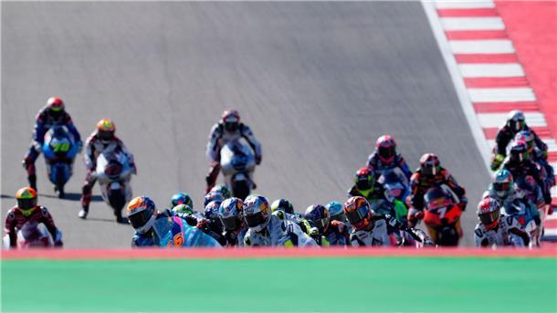 Der Sturz von Noah Dettwiler überschattete das Moto3-Rennen in Malaysia. (Archvibild)