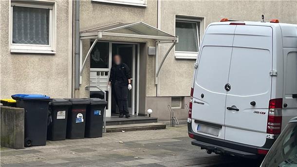 Tödlicher Polizeischuss: Bodycams werden untersucht Der Tatort in Duisburg: Ein Polizist hat in Duisburg einen mit einem Messer bewaffneten Angreifer erschossen.