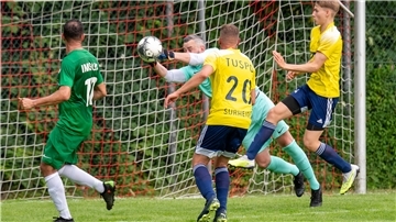 Der TSV Imsum gewinnt mit 3:1 gegen TuSpo Surheide den SSB-Pokal.