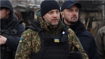 Der ukrainische Innenminister Denys Monastyrskyj.