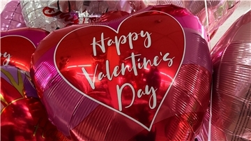 Der Valentinstag ist besonders für Blumengeschäfte ein guter Tag.